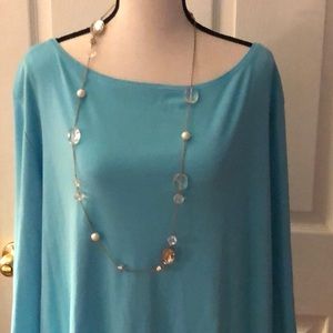 Womens Sassy Talbots top. Very soft material. Like new.